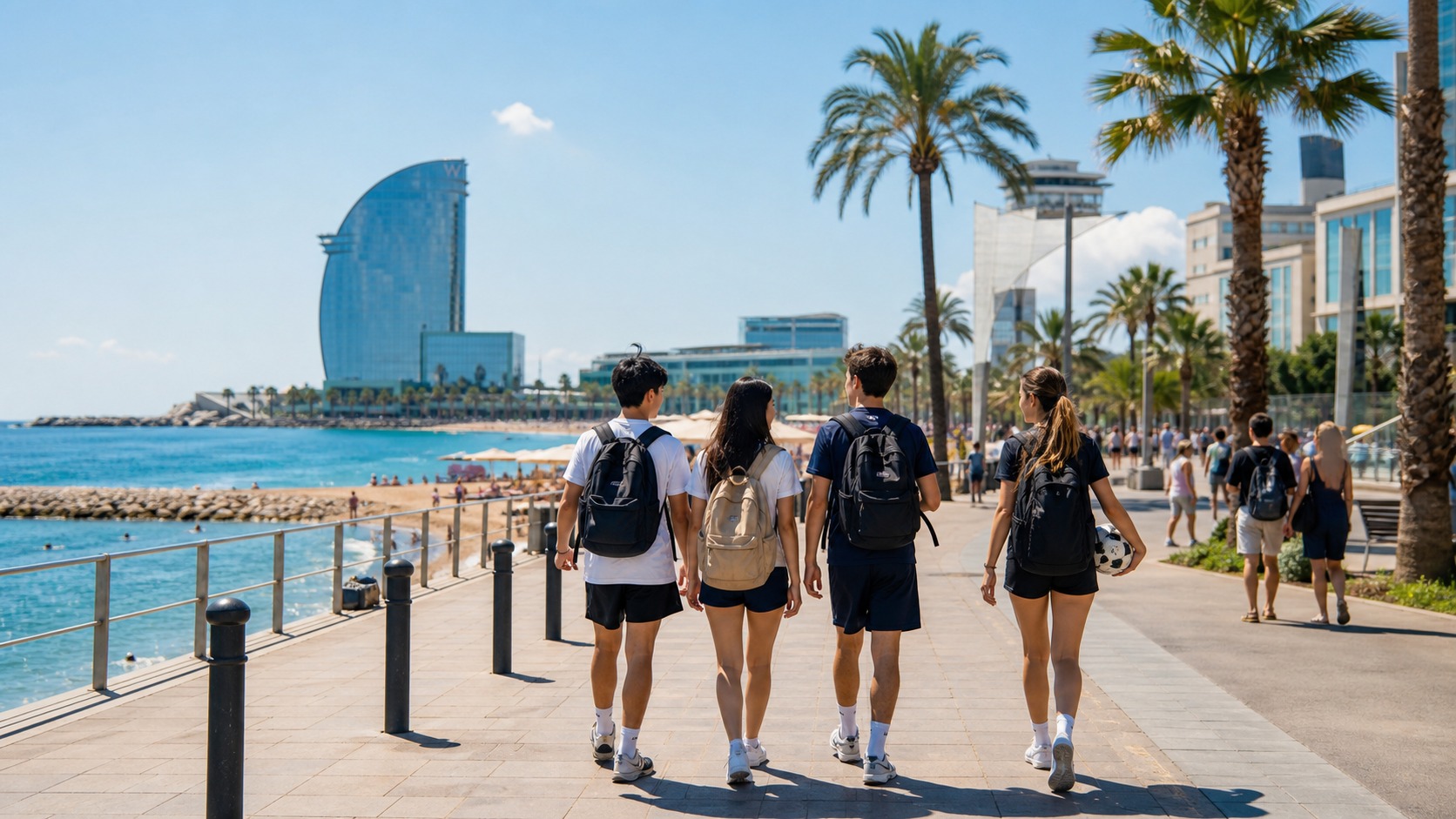 Barcelona Mediterranean student lifestyle